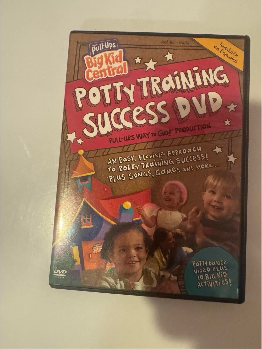 Pull-Ups Big Kid Central Potty Training Success DVD